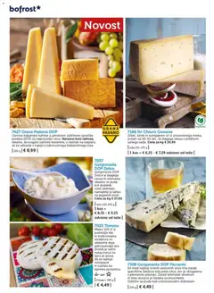 Bofrost katalog akcije – veljaven od 01.07.2026 | Stran: 44 | Izdelki: Teza, Kos, Mleko, Sir