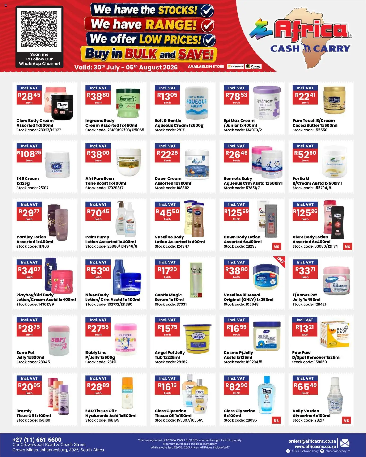 New Africa Cash & Carry catalogue – valid from 30/07/2026 | Page: 5