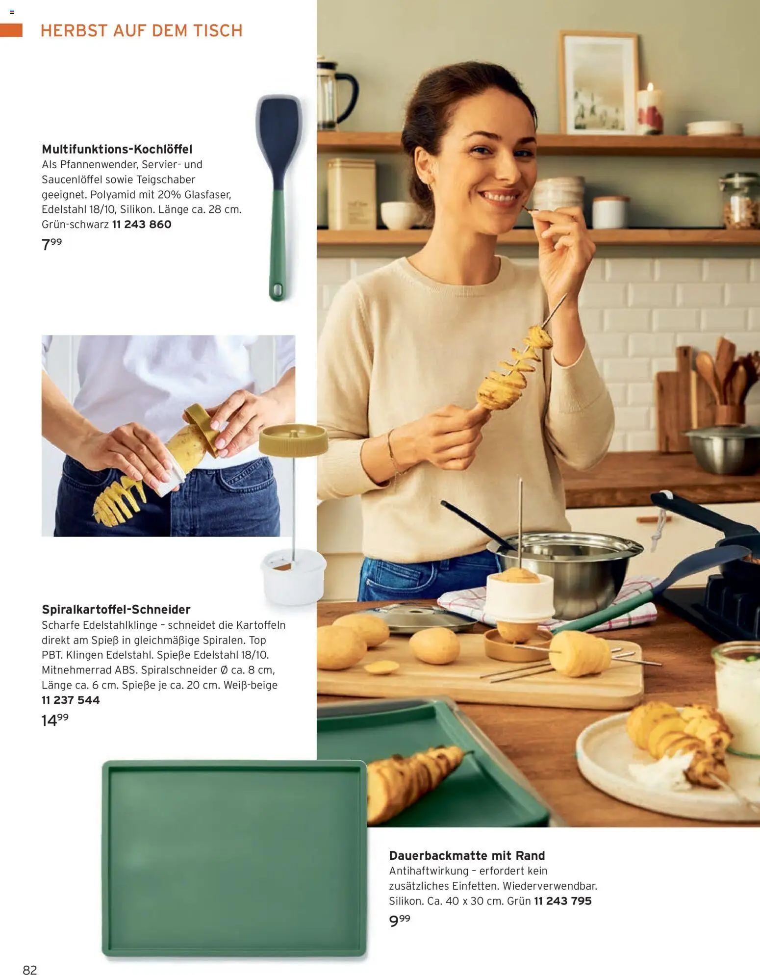 Angebote Tchibo – gültig ab 08.10.2026 | Seite: 82 | Produkte: Top, Tisch, Spieße, Kartoffeln