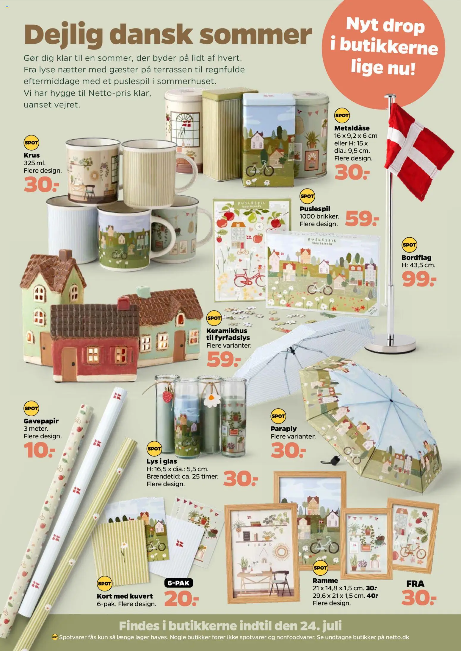 Netto tilbudsavis – gyldig fra 20.06.2026 | Side: 24 | Produkter: Paraply
