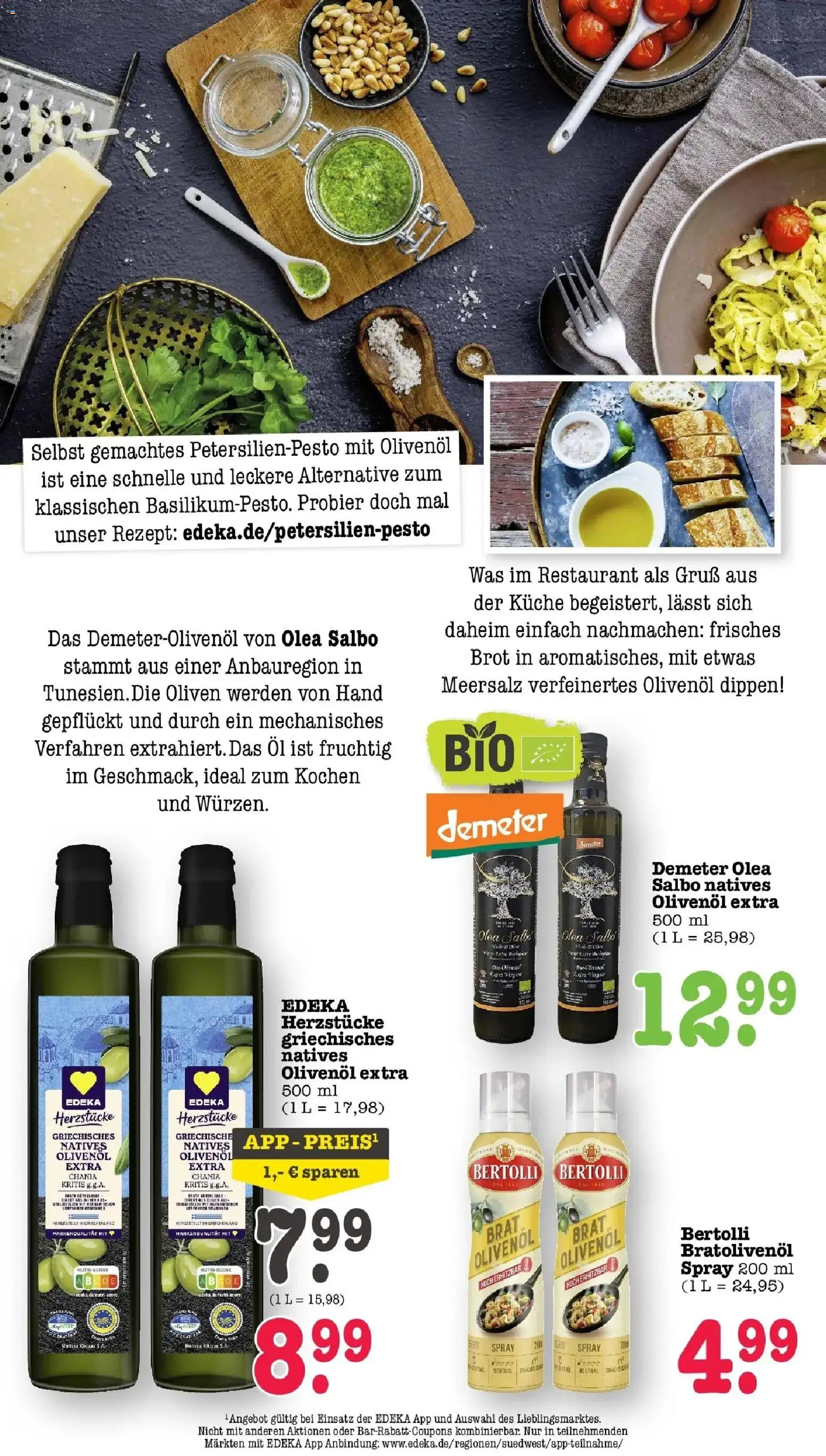 Marktkauf Prospekt Wörth Am Rhein (ab 19.10.2026) » Angebote online | Seite: 51 | Produkte: Öl, Küche, Bertolli olivenol, Brot