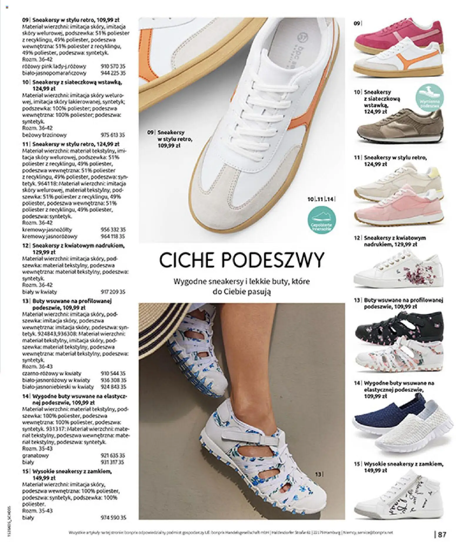 BonPrix Katalog od 18.05.2026 | Strona: 89 | Produkty: Buty, Kwiaty