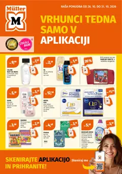 Müller katalog akcije – veljaven od 26.10.2026