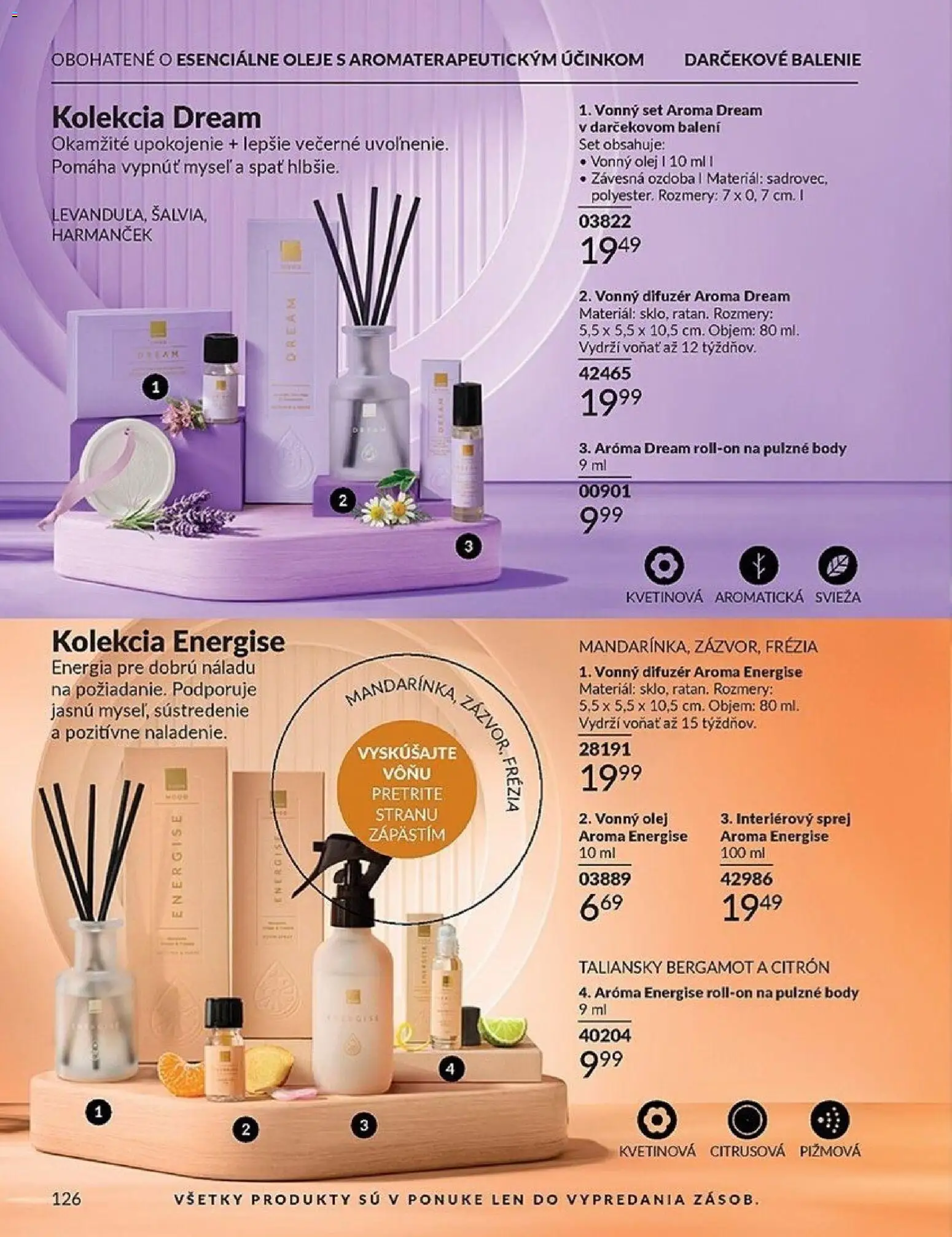 Nové Avon akcie – leták je platný od 01.06.2026 | Strana: 126 | Produkty: Difúzer, Olej