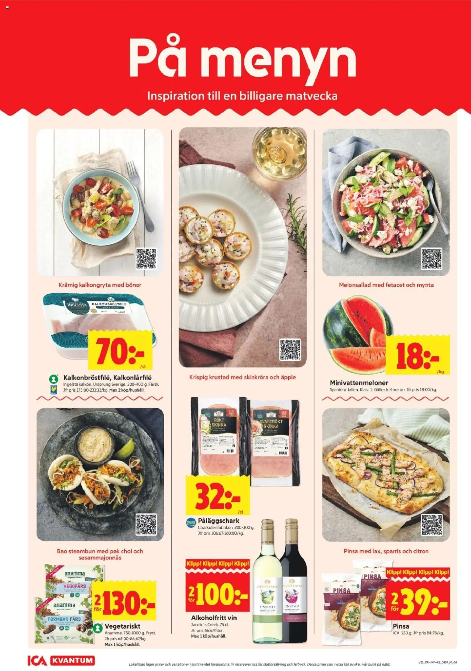 ICA Kvantum reklamblad aktuell från 01.06.2026 | Sida: 4