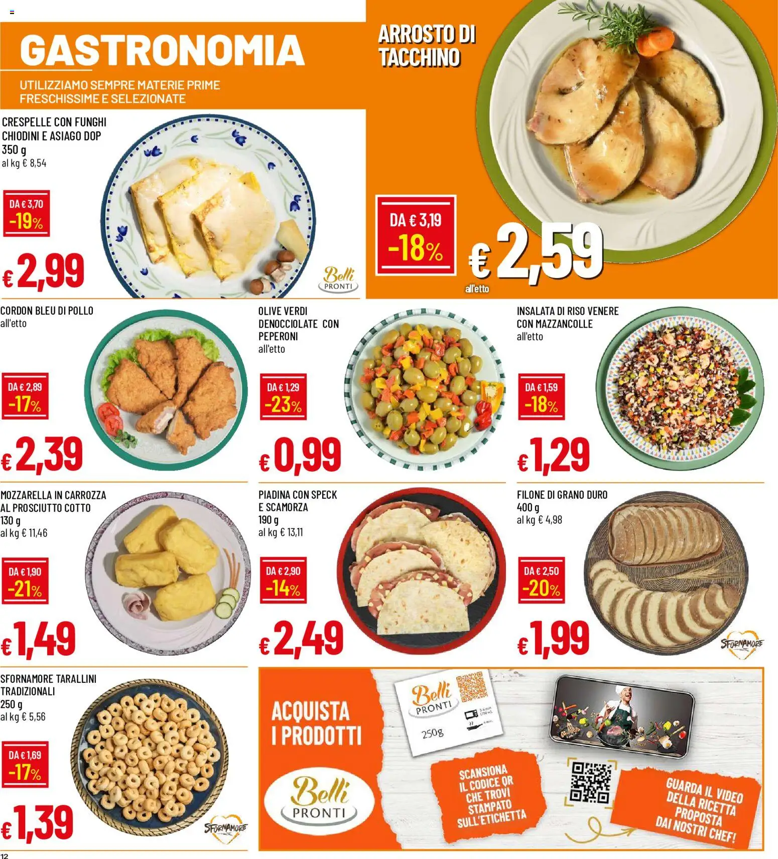 Volantino Galassia del 17/09/2026 | Pagina: 12 | Prodotti: Speck, Riso, Prosciutto, Piadina