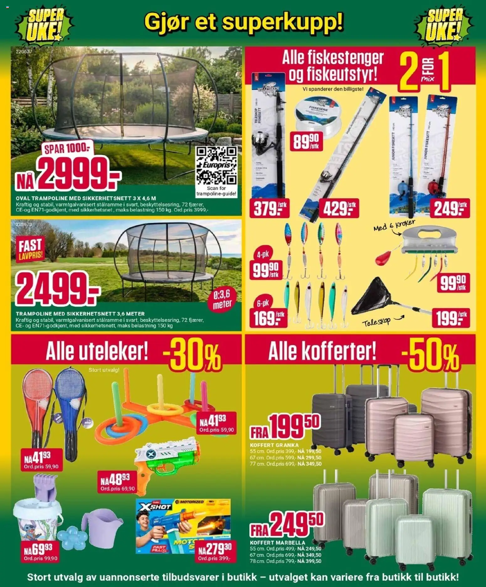 {H1} | Side: 11 | Produkter: Koffert, Trampoline