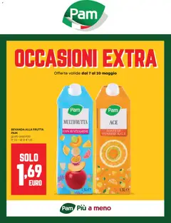 Anteprima del volantino PAM volantino Occasioni Extra valido a partire dal 07.05.2026