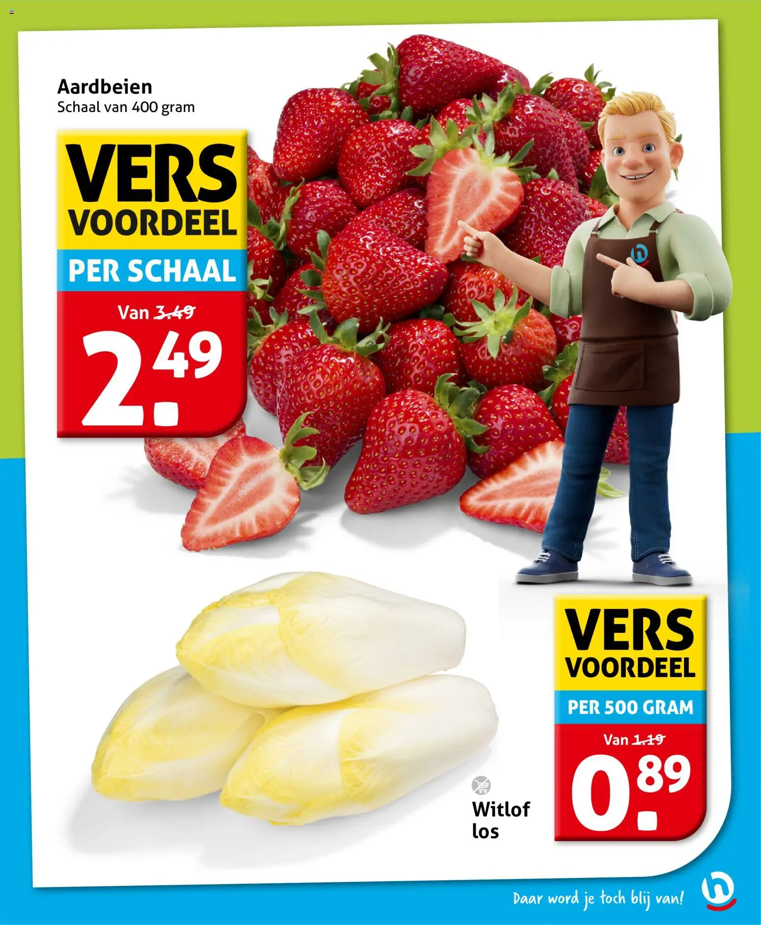 {H1} | Pagina: 9 | Producten: Aardbeien, Schaal