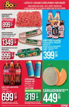COOP Szolnok akciós újság - amely érvényes a következő dátumtól: 2026.08.06.
