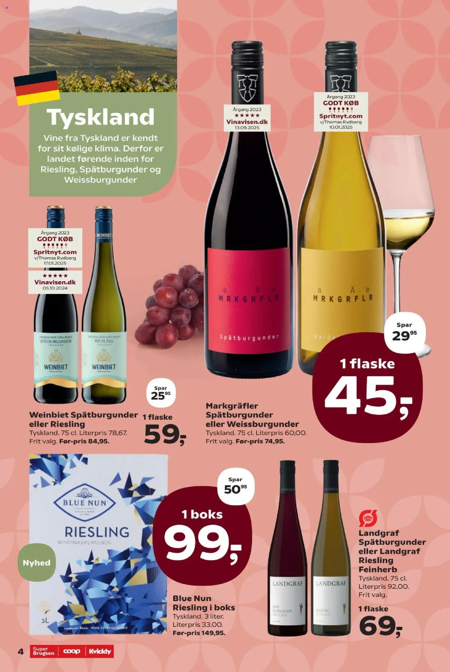 Super Brugsen tilbudsavis – gyldig fra 25/09/2026 | Side: 4 | Produkter: Boks
