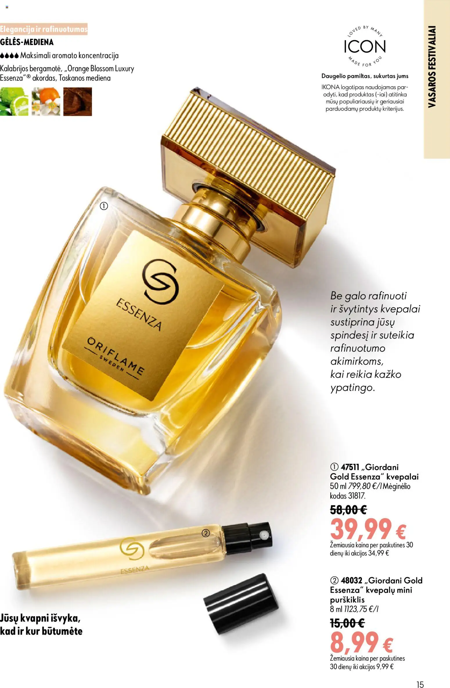Oriflame akcijos nuo 2026.07.15 | Puslapis: 15 | Prekių: Kvepalai