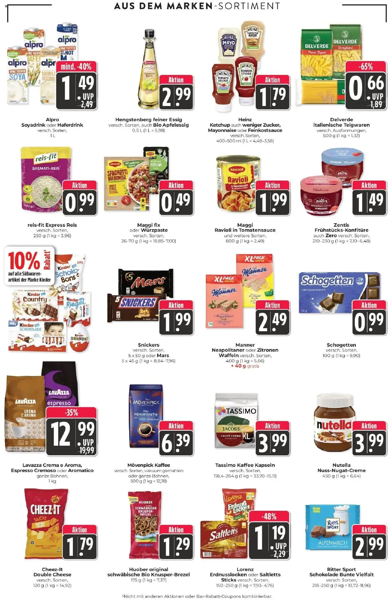 Edeka Prospekt Lörrach (ab 14.09.2026) » Angebote Online | Seite: 13 | Produkte: Essig, Ritter sport, Mayonnaise, Ketchup