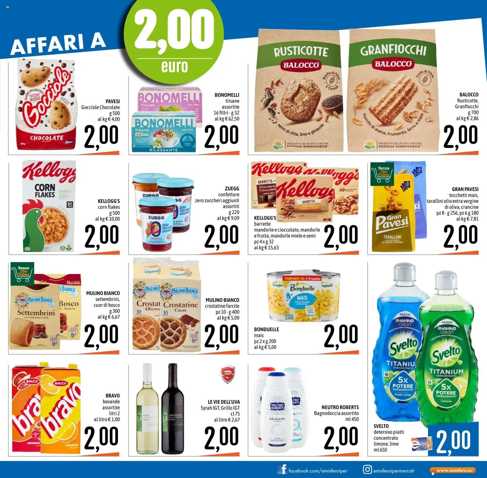 Volantino Emisfero del 10/09/2026 | Pagina: 9 | Prodotti: Limone, Mandorle, Olio extra vergine, Cacao