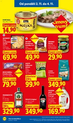 Náhled letáku ALESTO Kalifornské pistácie, 300 g, pražené, solené, 1 kg = 333 Kč od 02.11.2026 | Strana: 34