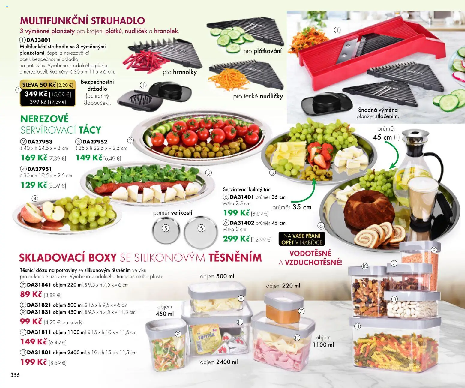 Nové Dedra akcie – leták je platný od 01.09.2026 | Strana: 56 | Produkty: Strúhadlo, Hranolky, Termix