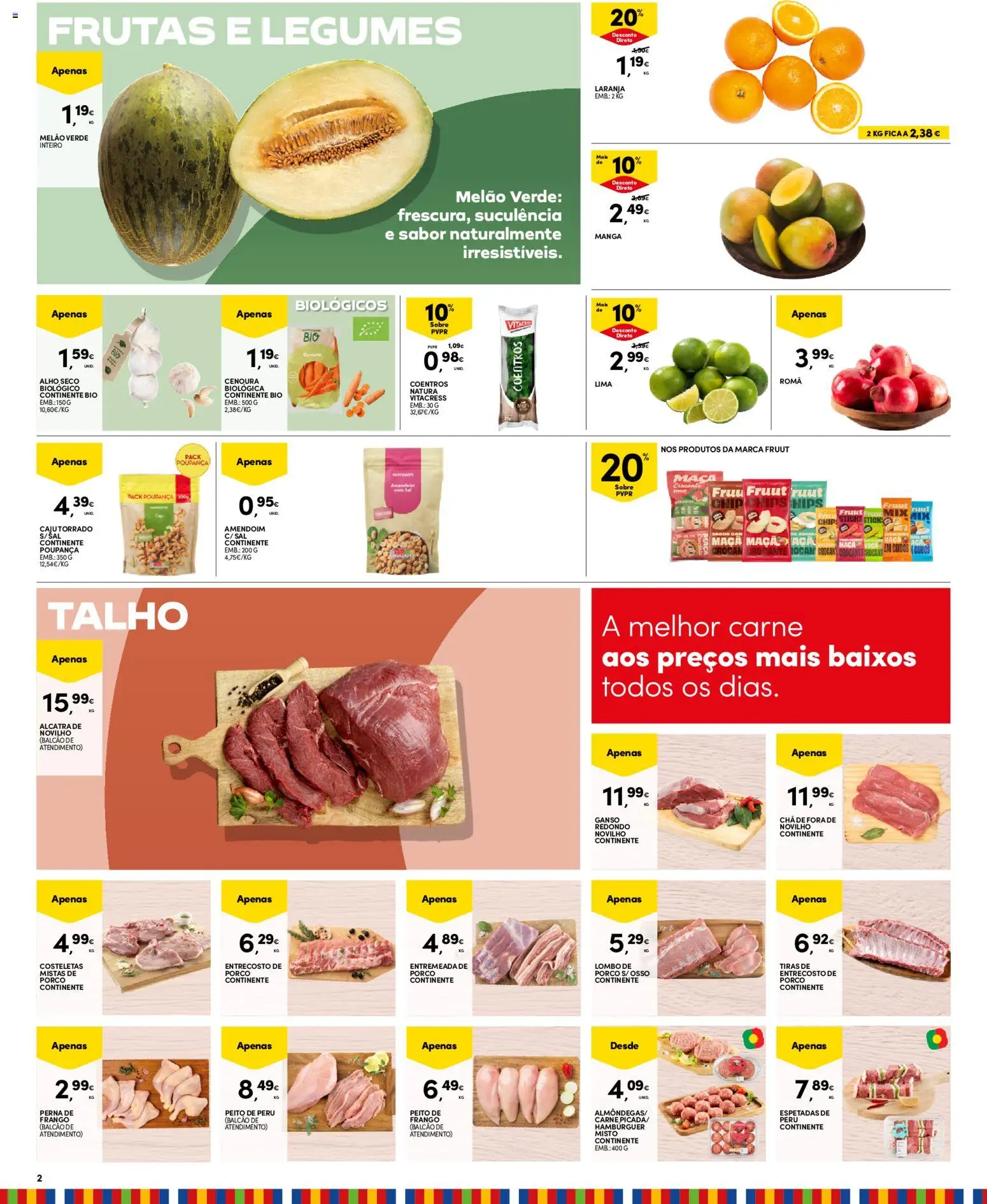 Continente Madeira folheto │ válido de 22/09/2026 | Página: 2 | Produtos: Peito de peru, Peru, Entremeada, Ganso