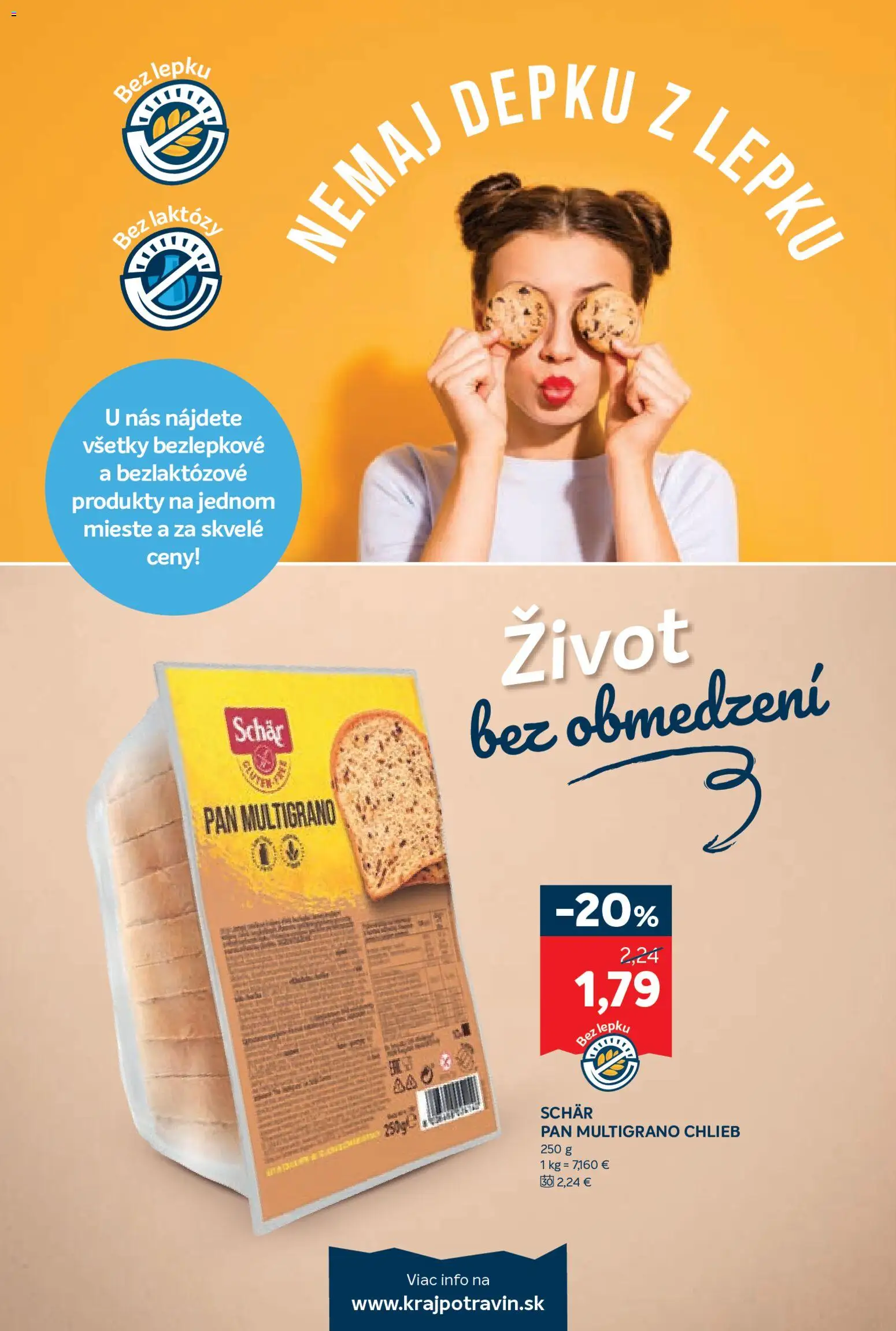Nové Kraj akcie – leták je platný od 30.07.2026 | Strana: 16 | Produkty: Chlieb