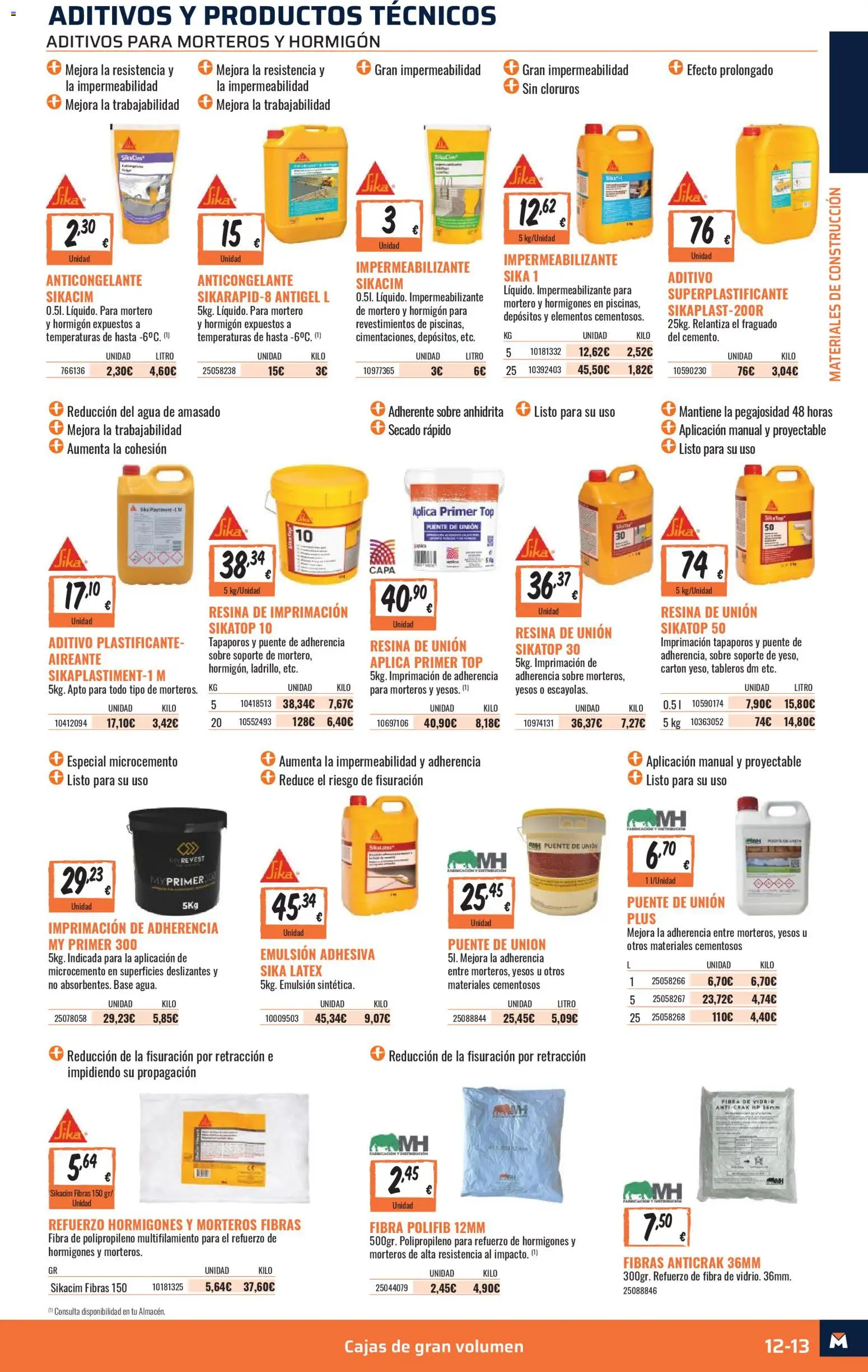Obramat - Reformas Otono Imprenta Almacenes 06 Castellon 2026 │ válido desde el 09/10/2026 | Página: 13 | Productos: Agua