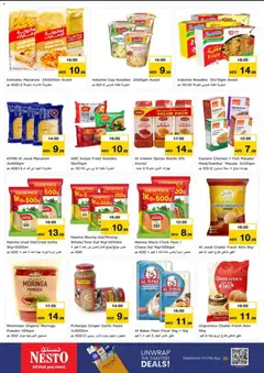 Preview of Nesto catalogue Explore More Shop More valid from 17 Sep, 2026 | Page: 9 | Products: Flour, Chicken, Noodles, Spices