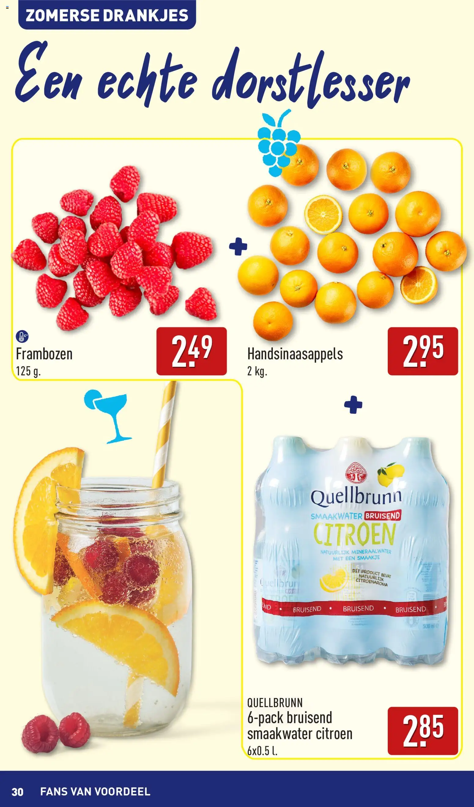 {H1} | Pagina: 30 | Producten: Citroen, Festék, Mineraalwater, Frambozen