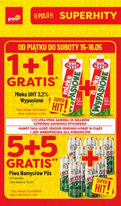Pogląd oferty "POLOmarket gazetka - Super Hity" - ważna od 15.05.2026