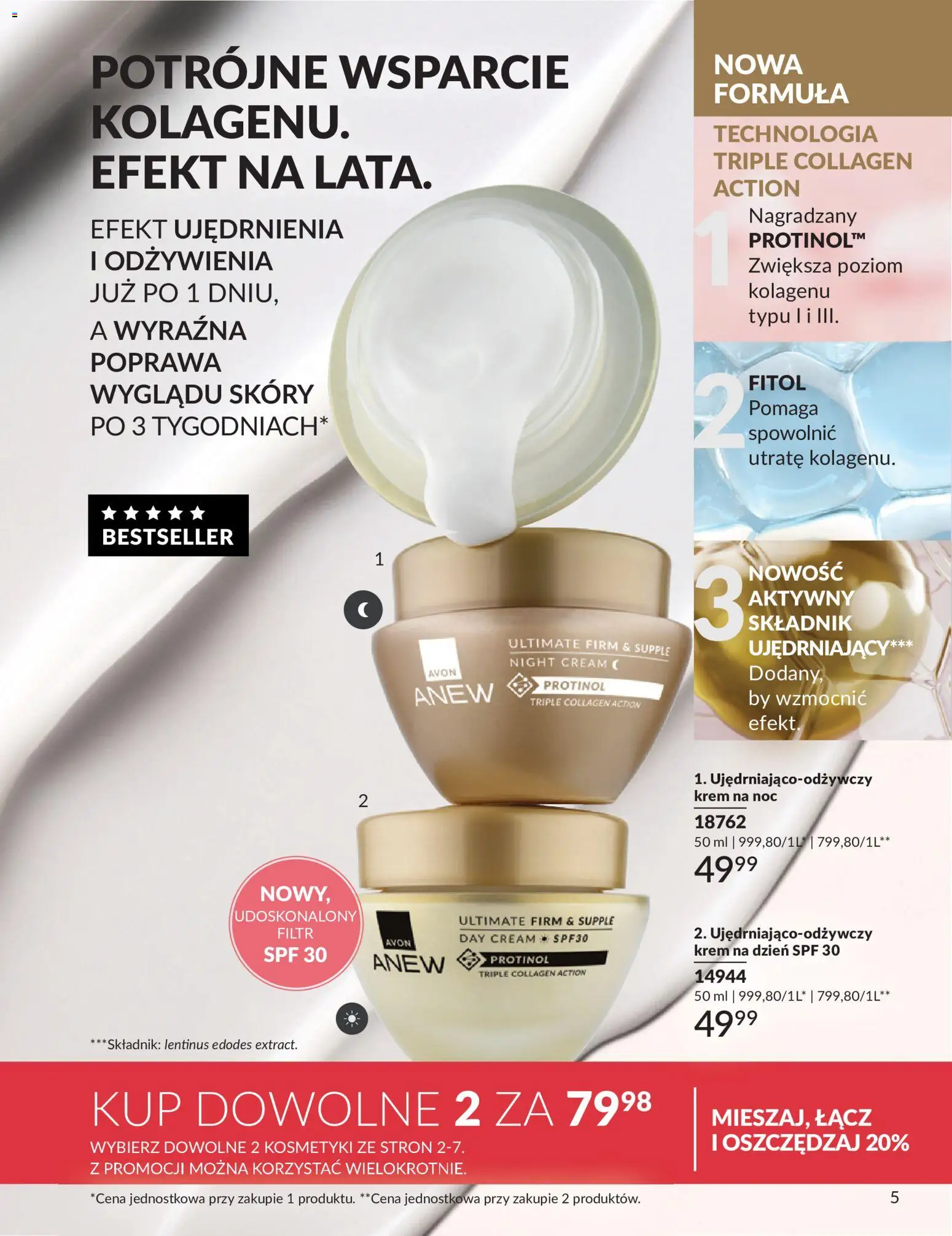 Avon Katalog 6 2026 od 01.06.2026 | Strona: 5 | Produkty: Kosmetyki, Krem