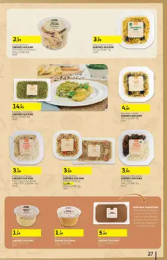 Pré-visualização Auchan folheto - Cozinhar com prazer válido de 22/09/2026 | Página: 27 | Produtos: Bacalhau, Chocolate, Arroz, Natas
