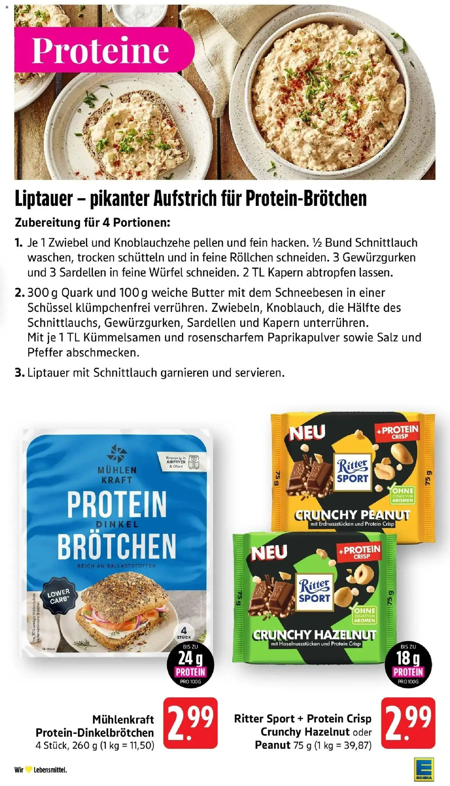 Edeka Prospekt Bruchsal - Untergrombach – gültig ab 26.10.2026 | Seite: 23 | Produkte: Ofen, Quark, Ritter sport, Salz