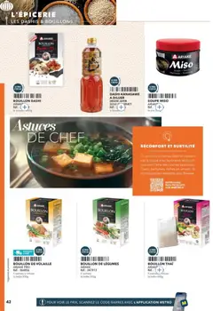 METRO - Prévisualisation de METRO - Restauration asiatique valide à partir de 28/08/2025 | Page: 42 | Produits: Bouillon de légumes, Bouillon, Bouillon de volaille, Livre