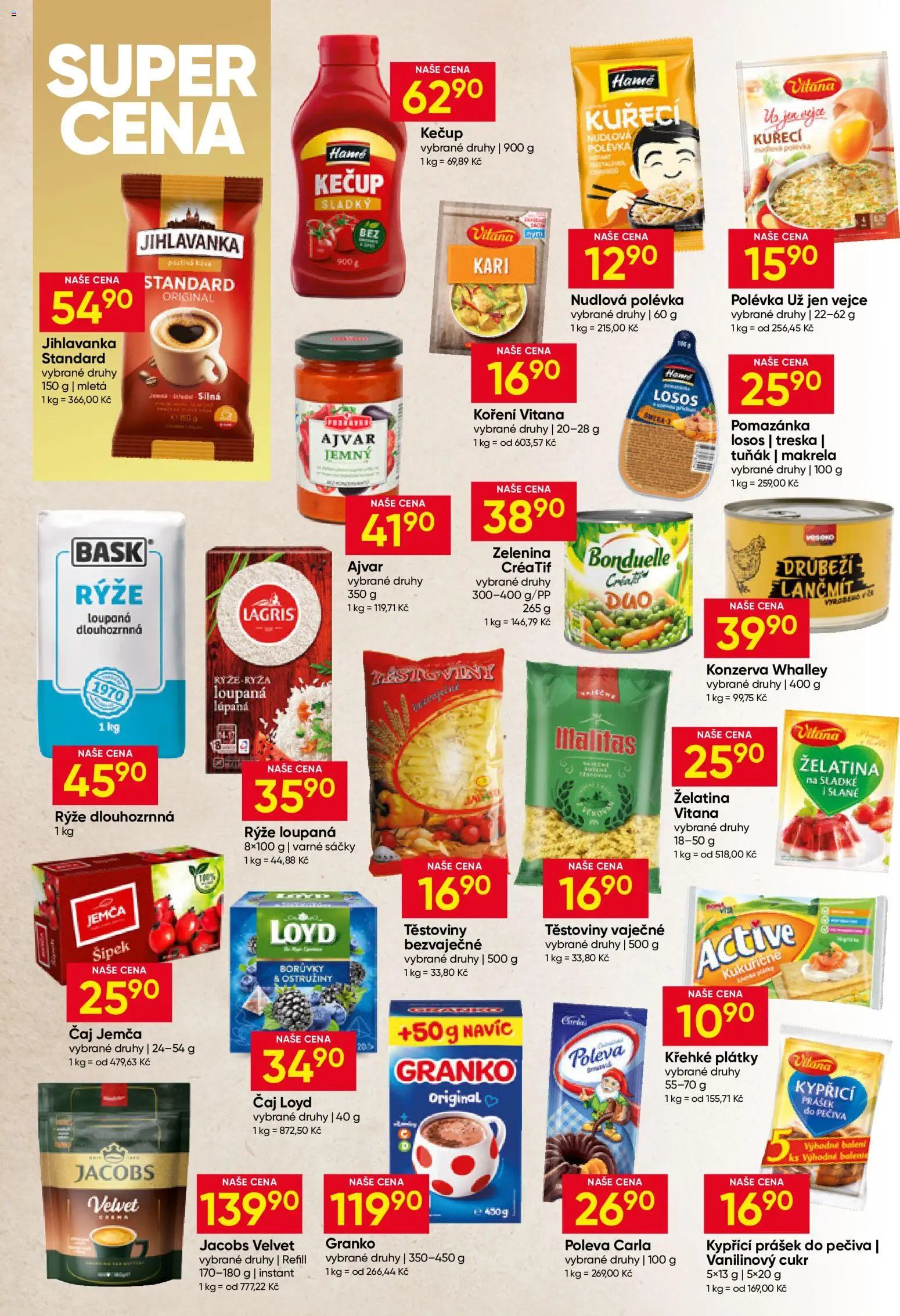 Hruška leták od 03.06.2026 | Strana: 8 | Produkty: Borůvky, Makrela, Ajvar, Cukr