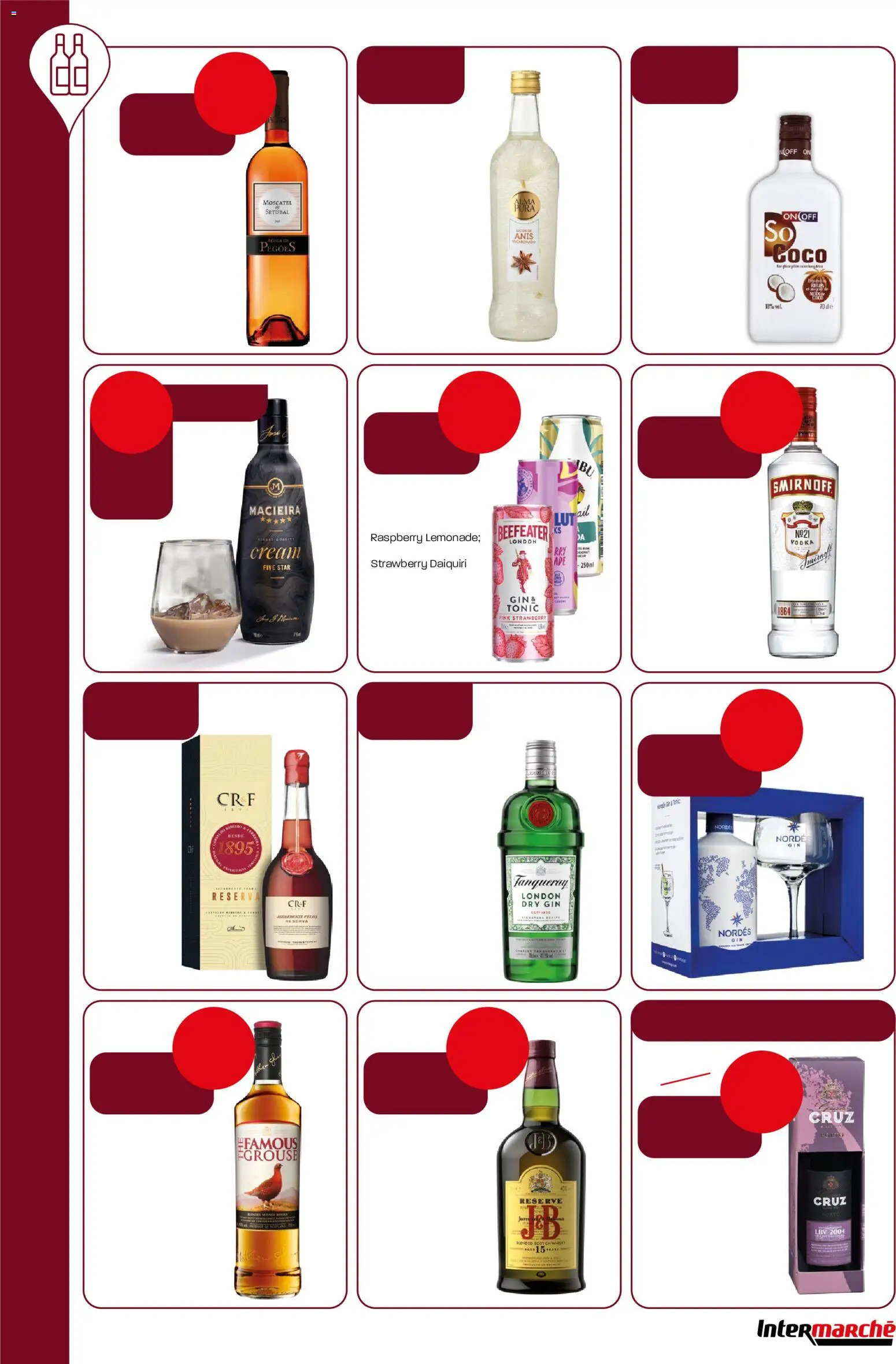 Intermarché folheto │ válido de 28.05.2026 | Página: 34 | Produtos: Whisky, Gin, Vodka