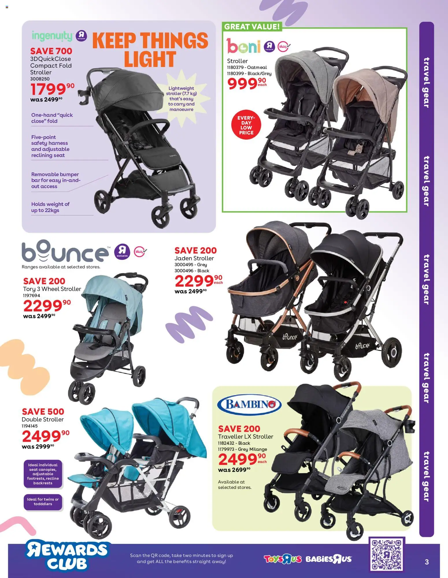New Babies R Us catalogue – valid from 20/08/2026 | Page: 3 | Products: Light