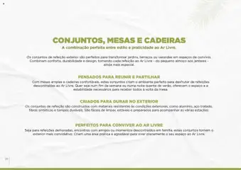 Pré-visualização Espaço Casa folheto Ar Livre 2026 válido de 07.03.2026 | Página: 20