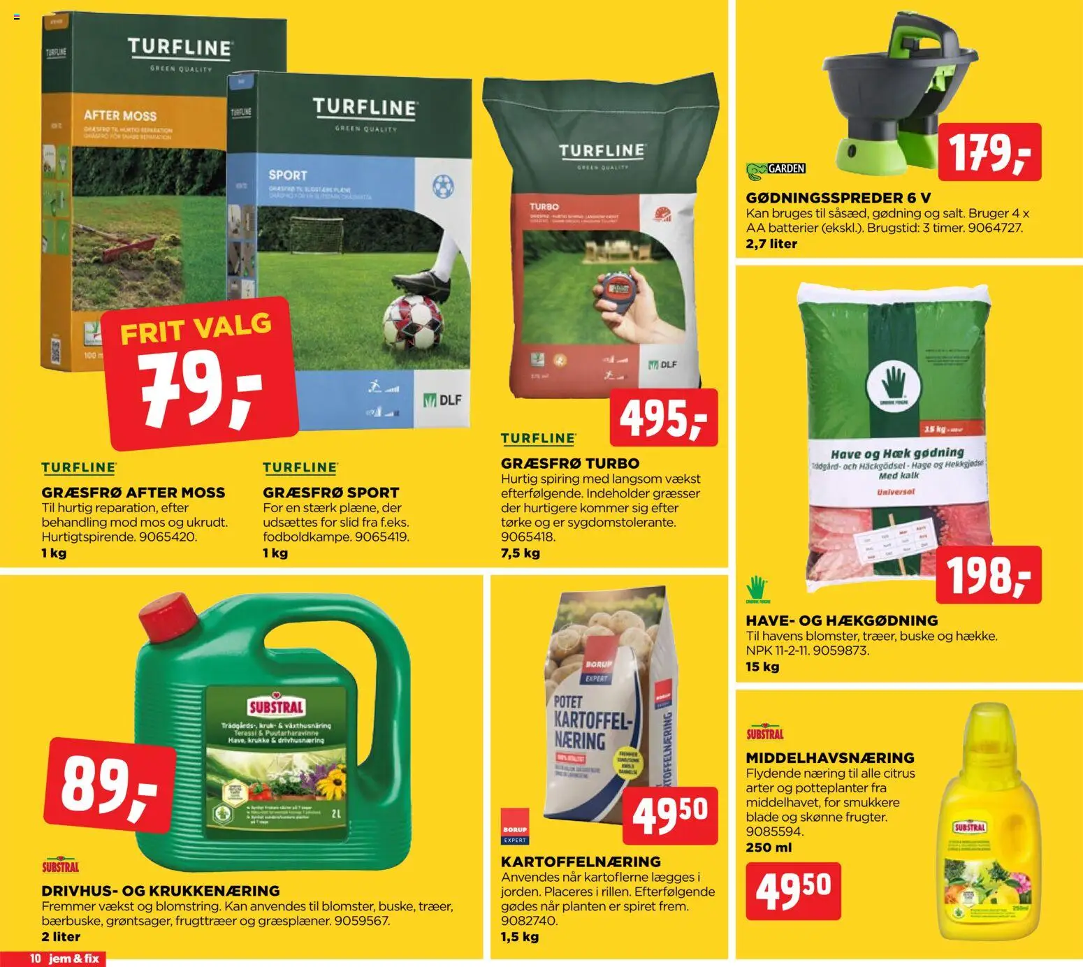 Jem & fix tilbudsavis – gyldig fra 24.05.2026 | Side: 10 | Produkter: Te, Batterier, Krukke