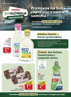 Konzum Katalog - Pregled kataloga iz trgovine Konzum, vrijedi od 20.05.2026 | Stranica: 38 | Proizvodi: Omekšivač, Finish, Barilla