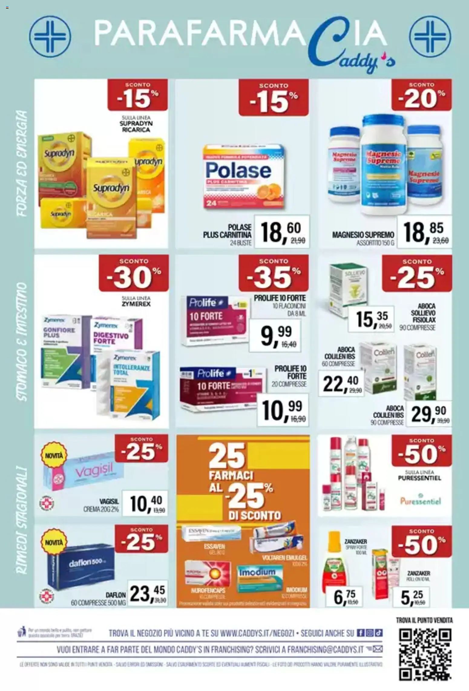 Volantino Caddy's del 24/07/2026 | Pagina: 4 | Prodotti: Crema, Tè, Digestivo