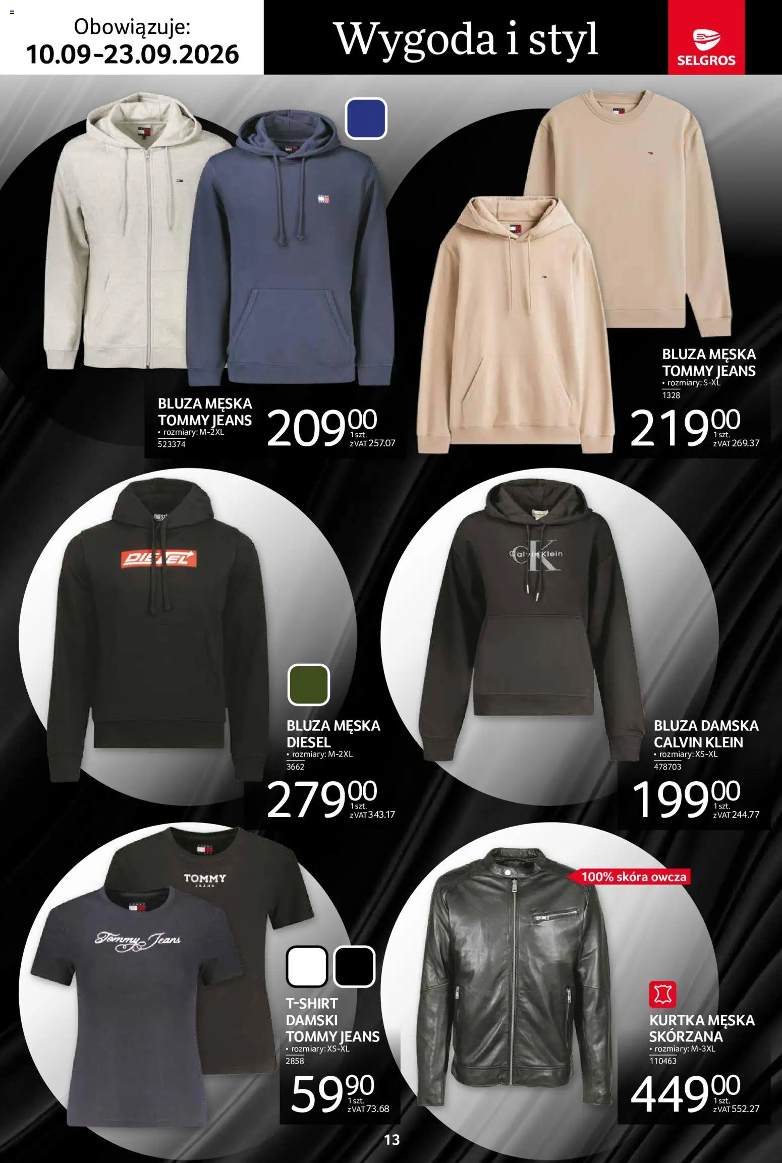 Selgros cash&carry gazetka - Premium od 10.09.2026 | Strona: 13 | Produkty: Kurtka