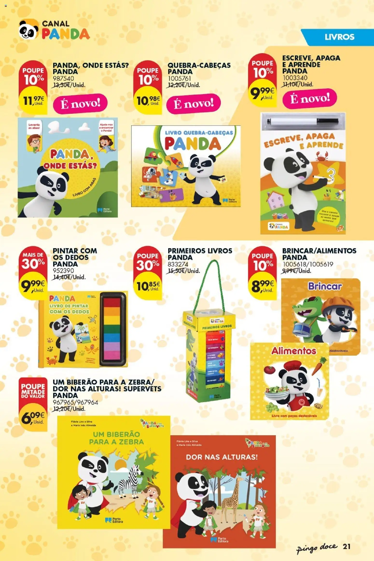 Pingo Doce Folheto Bazar Dia da Criança │ válido de 19.05.2026 | Página: 21 | Produtos: Biberão