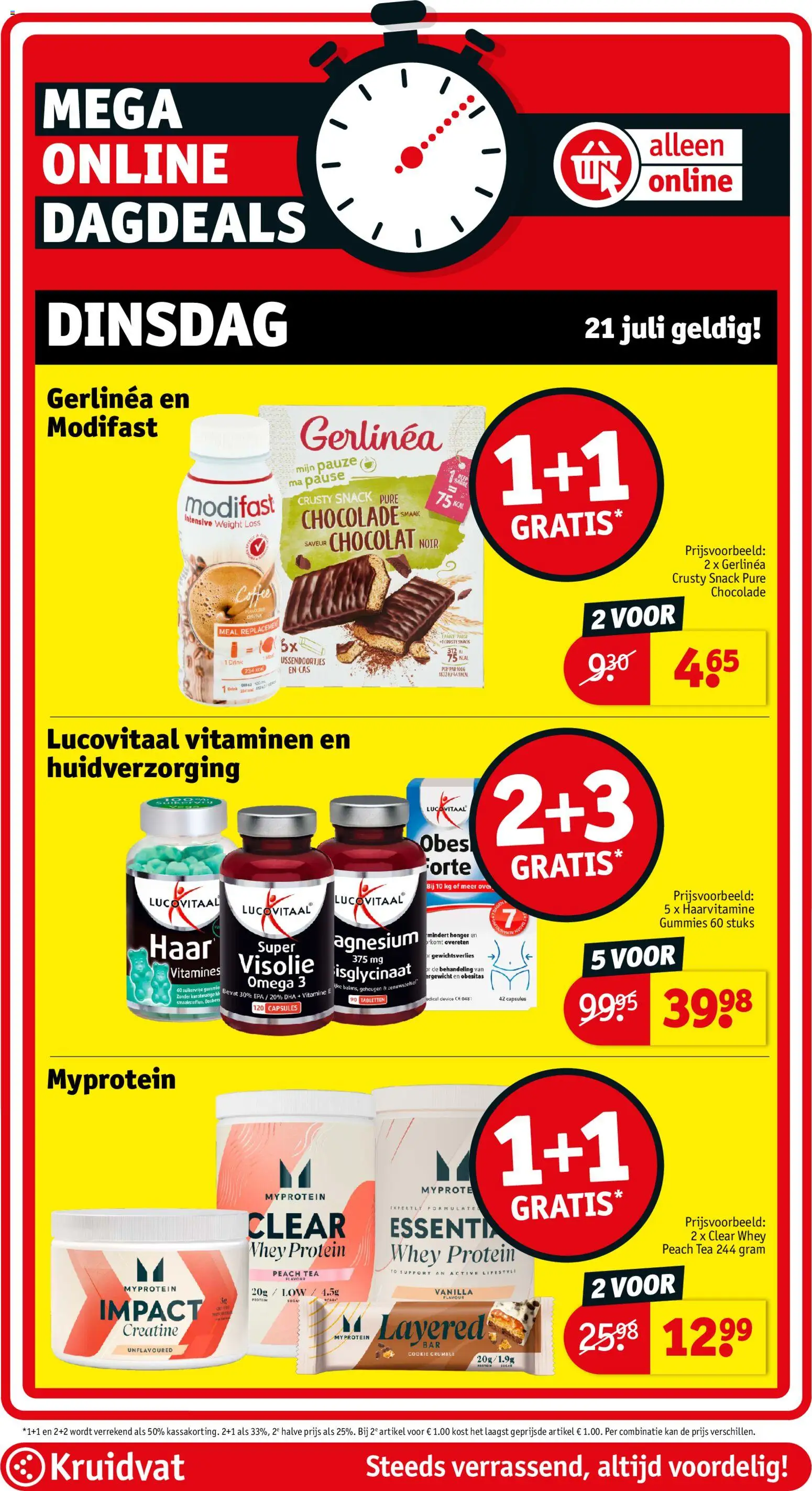 {H1} | Pagina: 5 | Producten: Whey, Kan, Chocolade