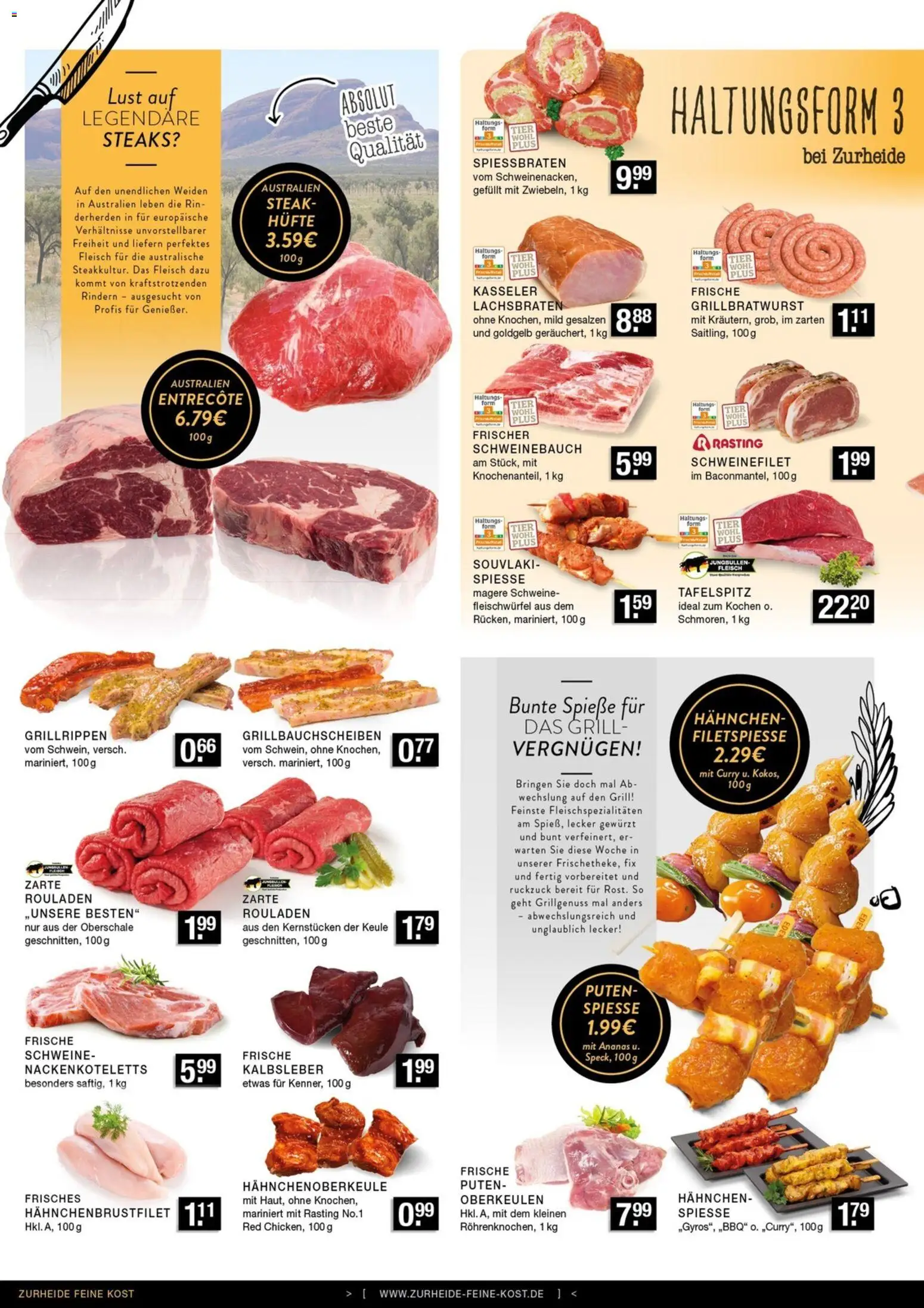 Edeka Zurheide Prospekt – gültig ab 29.06.2026 | Seite: 2 | Produkte: Tafelspitz, Hahnchen, Kalbsleber, Schweinefilet