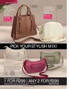 Avon specials catalogue – valid from 01/09/2026 | Page: 122 | Products: Camera, Handbag, Bag, Basket