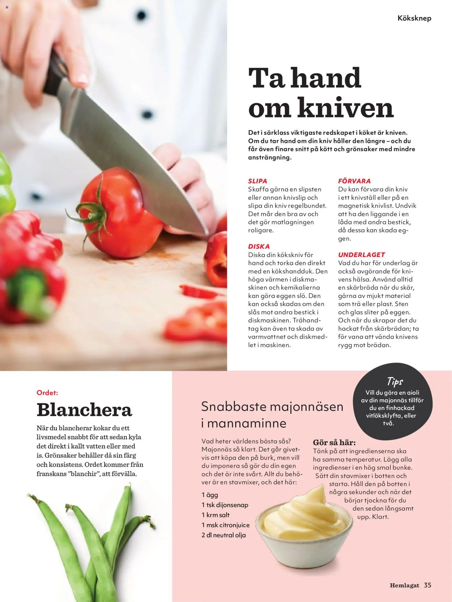 Hemköp reklamblad aktuell från 30/09/2026 | Sida: 35 | Produkter: Majonnäs, Vatten, Kött, Ingredienser