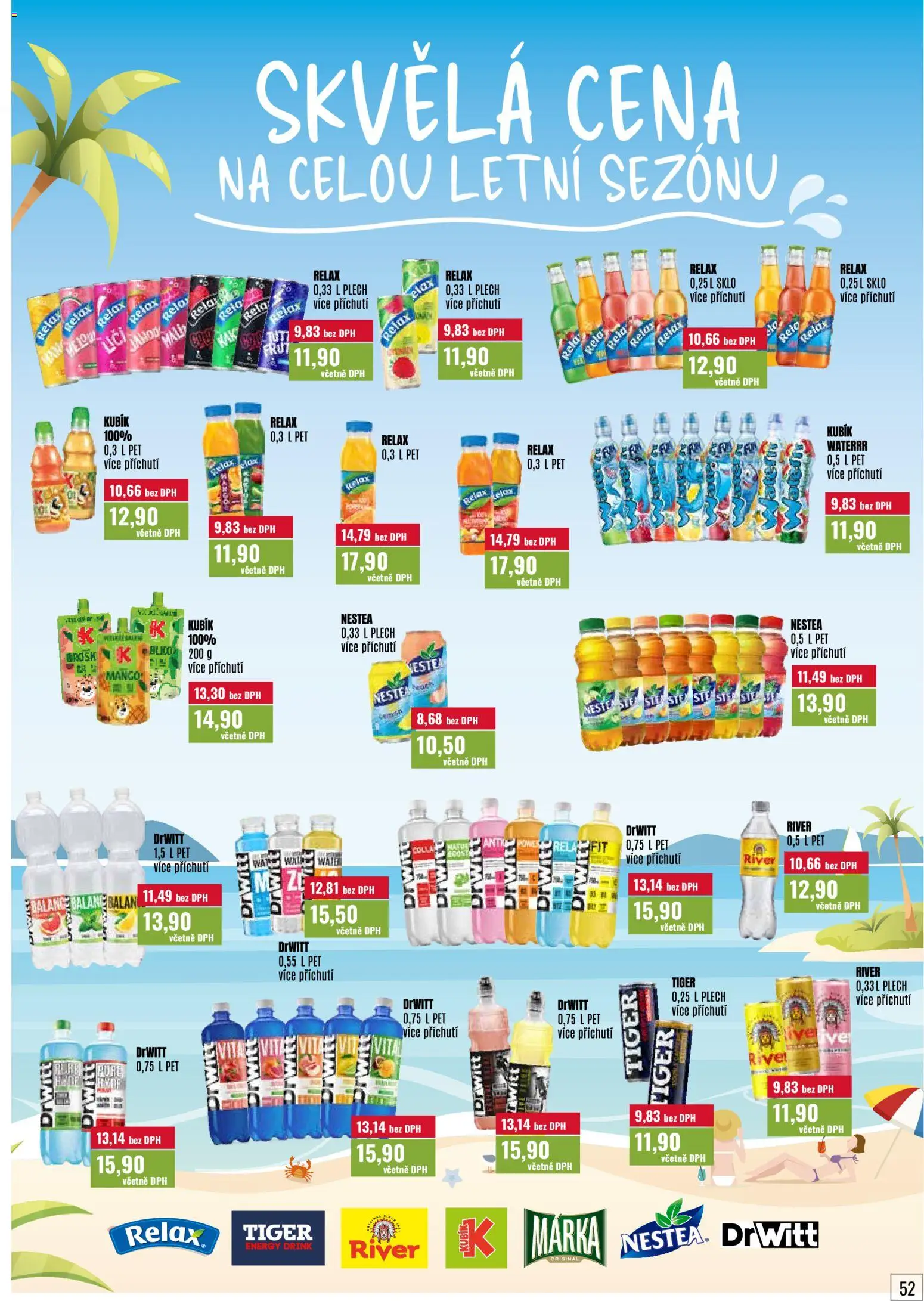 Ratio leták od 01.09.2026 | Strana: 53 | Produkty: Tiger energy, Mango, Nestea, Energy drink
