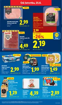 MILBONA Biskvit s mliječnim punjenjem XXL, Biscuit with milk filling - Pregled kataloga iz trgovine Lidl, vrijedi od 23.06.2026 | Stranica: 53