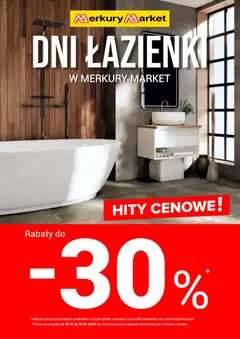 Pogląd oferty "Merkury Market gazetka - Dni łazienki" - ważna od 18.07.2026