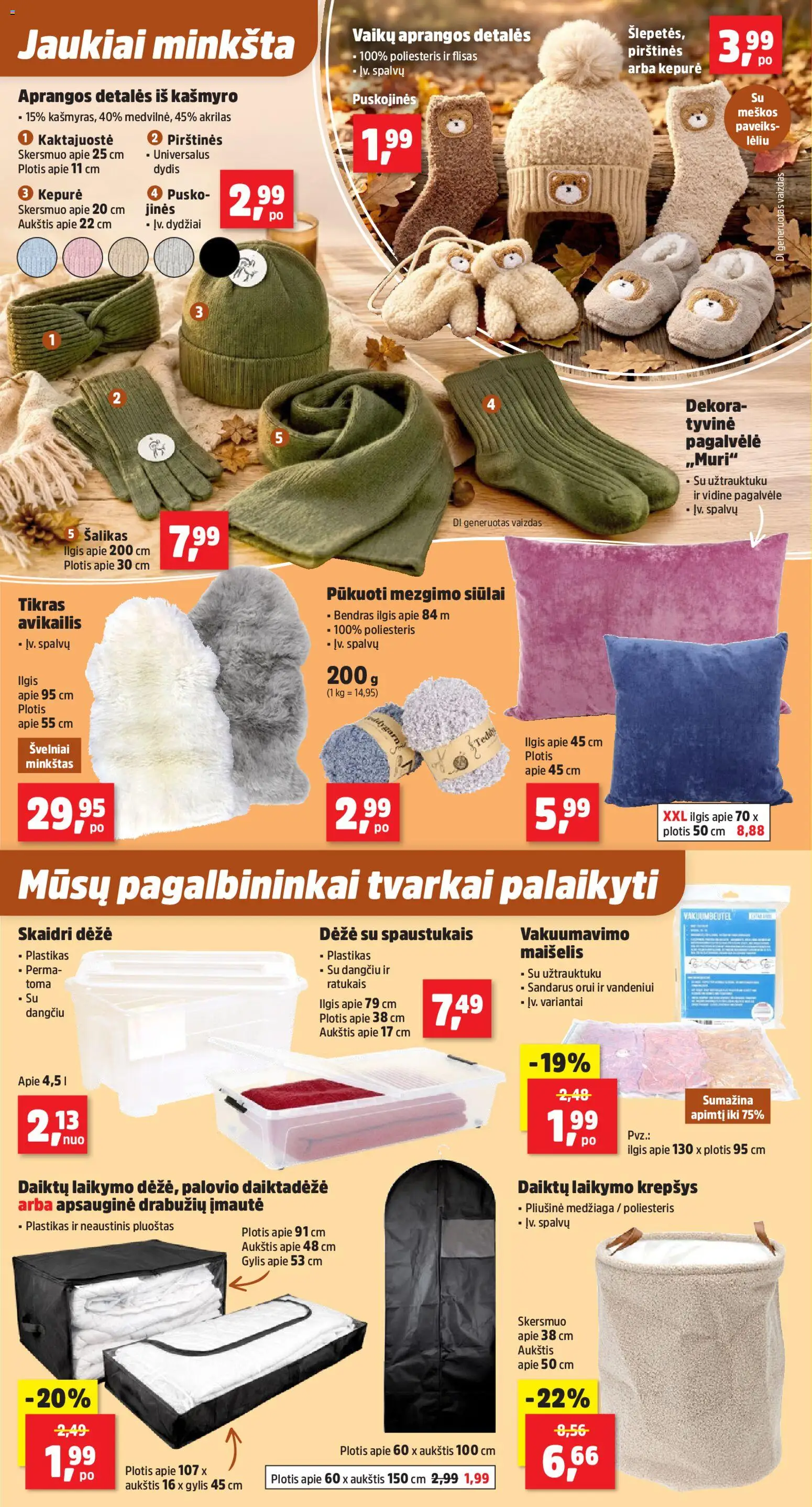 Thomas Philipps akcijos nuo 2026.09.28 | Puslapis: 12 | Prekių: Pagalvėlė, Bendras, Dėžė, Krepšys