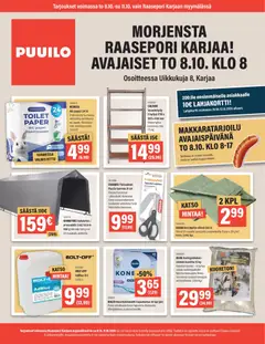 Puuilo-mainoslehti voimassa 08/10/2026 alkaen