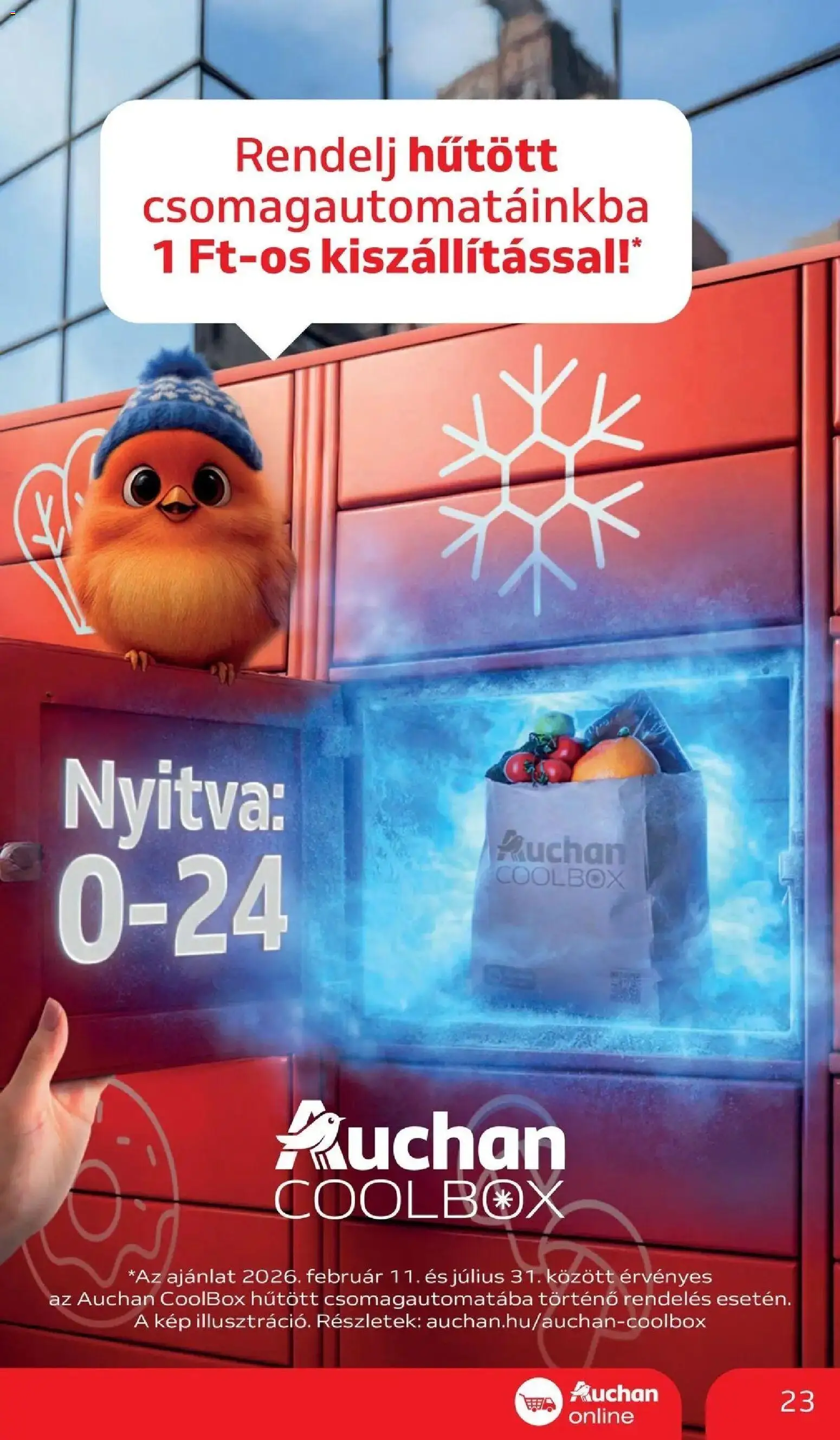 Auchan akciós ujság - amely érvényes a következő dátumtól: 28.05.2026 | Oldal: 23