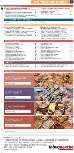 Intermarché - Prévisualisation de Intermarché - Les menus traiteur automne/hiver valide à partir de 06/10/2026 | Page: 31 | Produits: Plateau, Fruits, Crémant, Brie